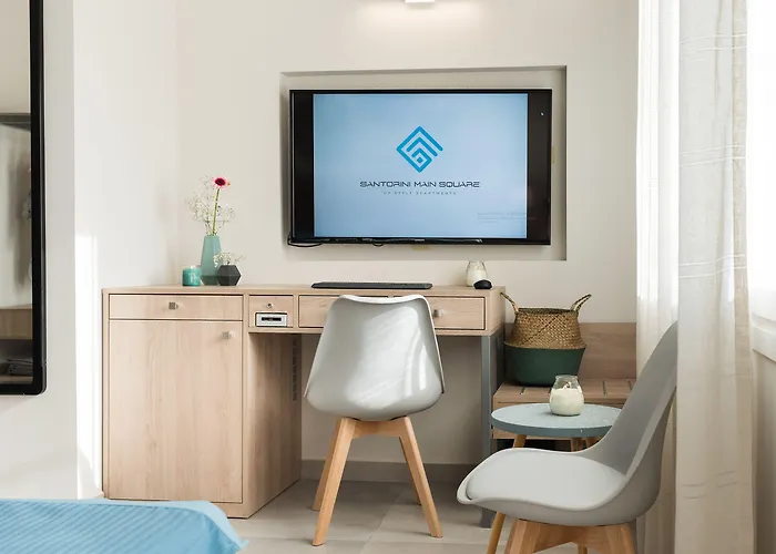 Santorini Main Square